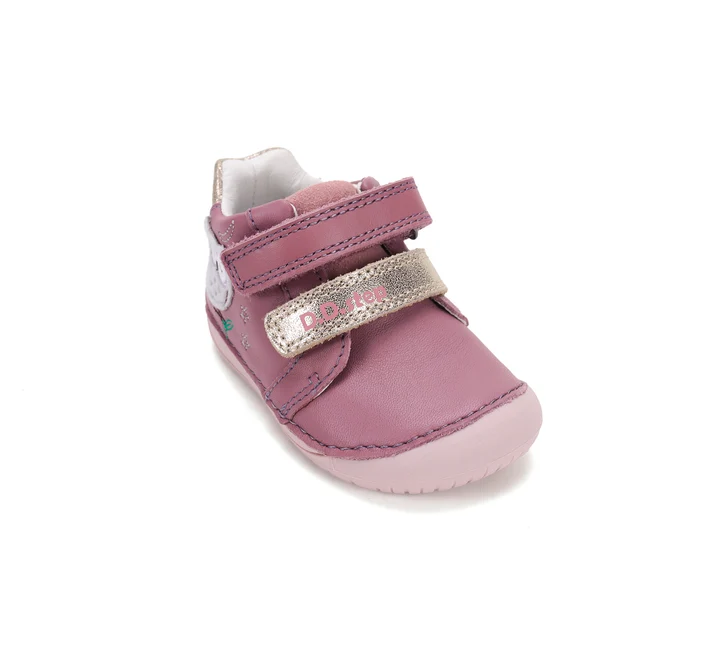 Pantofi Piele Fetite D.D.step S070-62659B Raspberry – Model Bufnita [6]