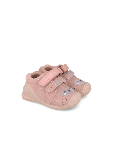 Pantofi fete - Pantofi Biomecanics fetite roz 261103-B193