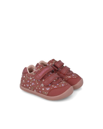 Pantofi fete, calapod lat, din piele, Biomecanics, Rosu - 251150-C859 [1]