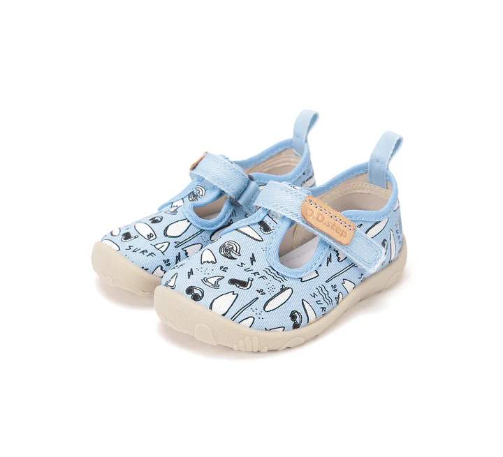 Pantofi baieti, din panza, pentru INTERIOR, BAREFOOT, DD STEP C086-61137A