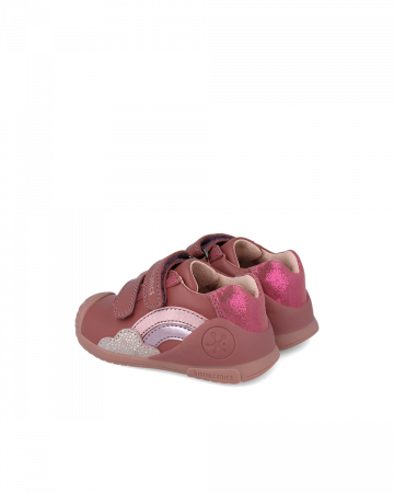 Pantofi fete, din piele naturala, roz , Biomecanics 251102-B859 [1]