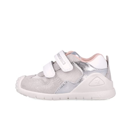 Pantofi fete, din piele naturala, alb Biomecanics 252120-C313 [3]