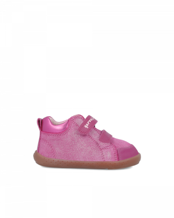 Pantofi fete din piele naturala, Roz, Garvalin 241301-C776 [3]