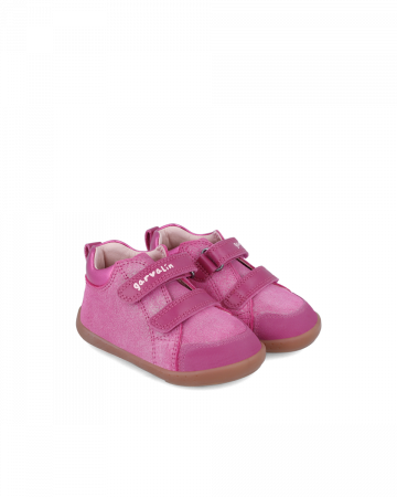 Pantofi fete din piele naturala, Roz, Garvalin 241301-C776 [1]