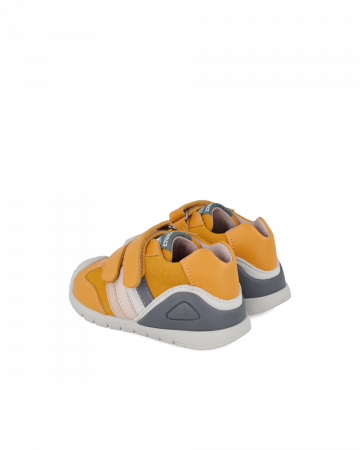 Pantofi baieti, din piele naturala, multicolor, Biomecanics 241110-B240 [2]