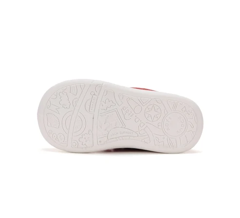 Pantofi sport copii DDstep rosu cu scai [5]