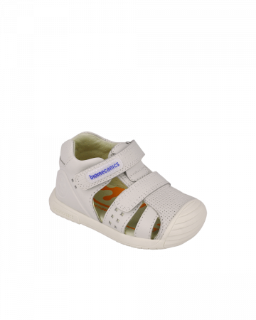 Sandale Baieti, din piele naturala, gri, Biomecanics 252124-B695 [1]