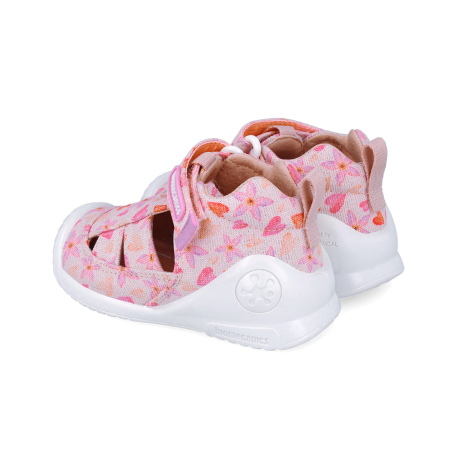 Sandale fete din material textil, roz, Biomecanics 252185-A032 [1]
