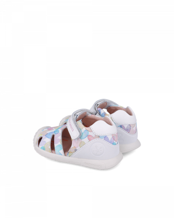 Sandale din piele naturala, fete, Biomecanics 252110-B050 [2]