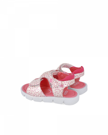 Sandale fete, alb mat, cu imprimeuri florale, Agatha Ruiz De La Prada 252926-A050 [2]