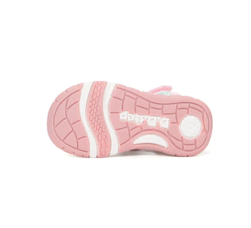 Sandale fete, din material textil, roz, DD Step G065-61599F [5]