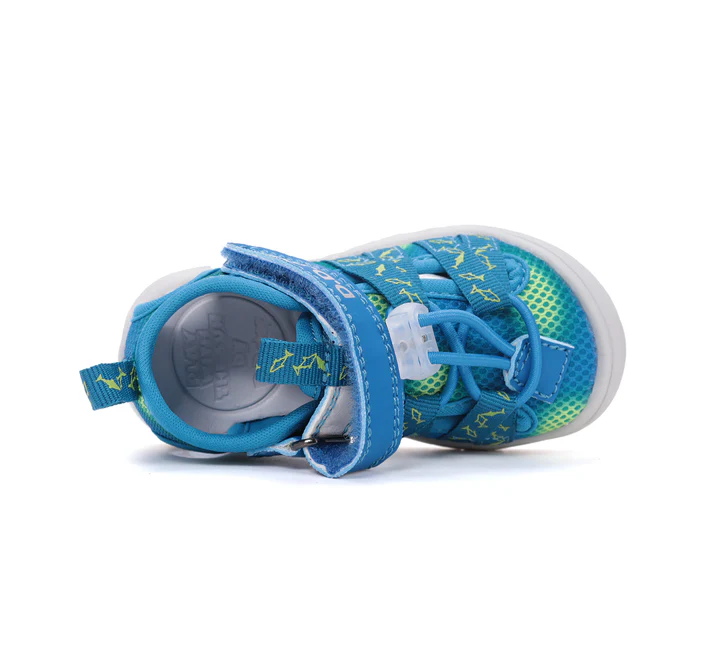 Sandale baieti, din material textil, bleu G065-61161 DD Step [4]