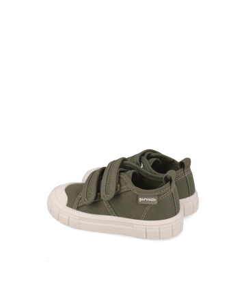 Sneakers Baieti, din material textil, Kaki, Garvalin 252381-B801 [2]