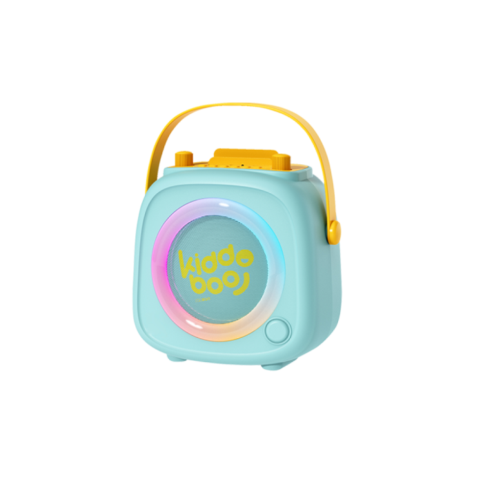 Boxă Karaoke Bluetooth pentru copii KIDDOBOO KidsVoice Mint, microfon inclus, 10W, Bluetooth 5.3, 4+ ani [4]
