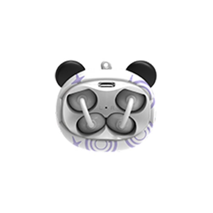 Căști Wireless KIDDOBOO GOAT Earbuds  Frozen Cyborgs, Bluetooth 6.0, cu carcasă de încărcare, Galben, 9+ - Copie [3]