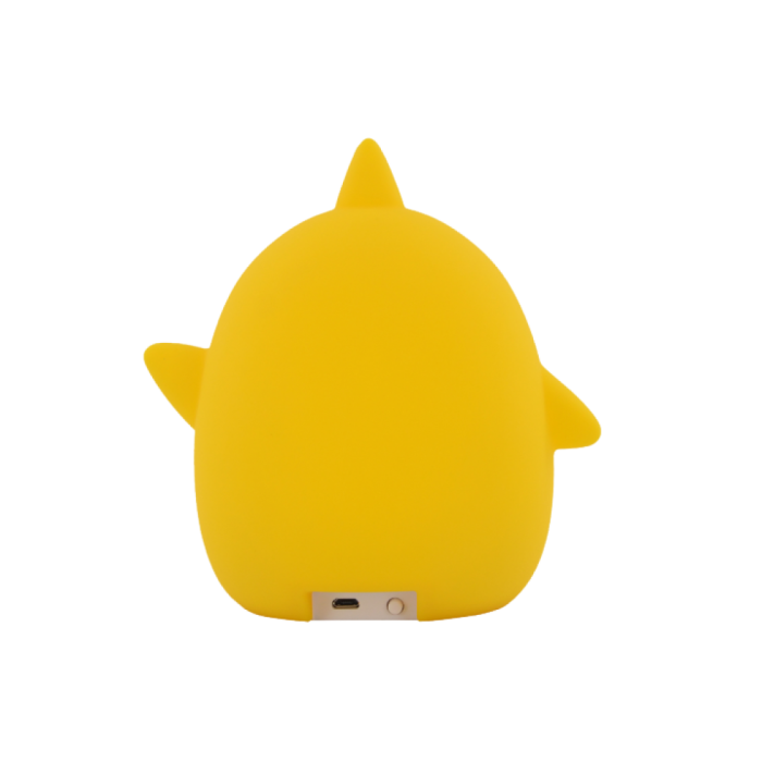 Lampă de veghe copii KIDDOBOO RainbowTap Shark, LED multicolor, control prin atingere, silicon, 4+ ani [2]