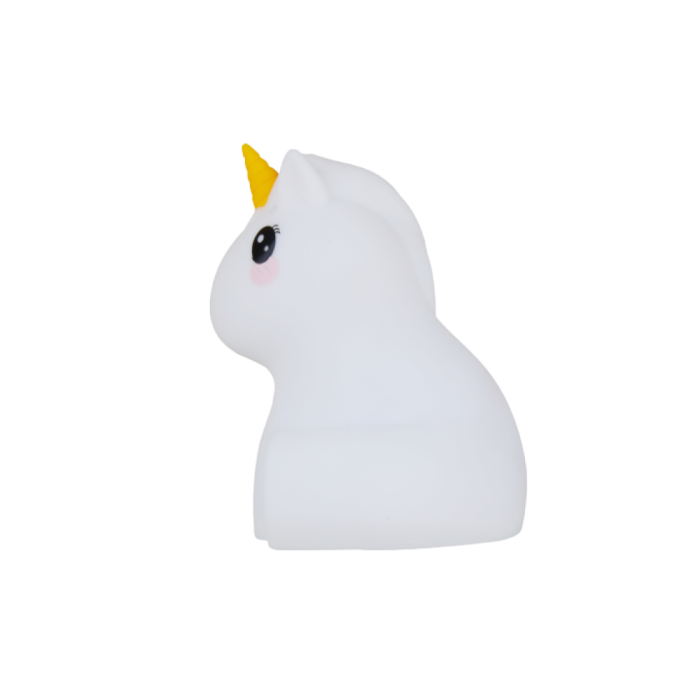 Lampă de veghe interactivă copii KIDDOBOO RainbowTap Unicorn, LED multicolor, control prin atingere, 4+ ani [2]