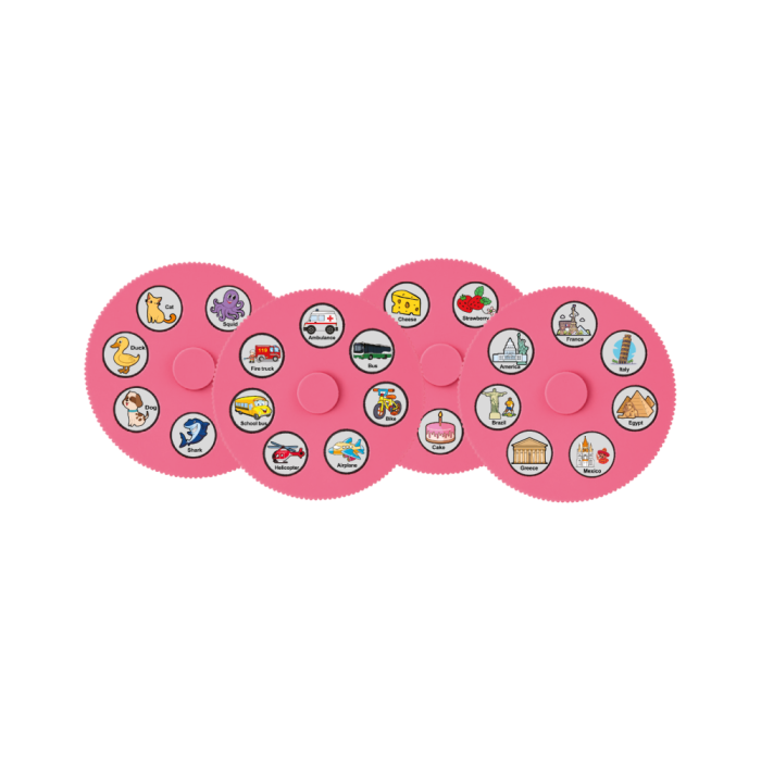 Proiector de desen pentru copii KIDDOBOO Dino's Art Pink, 32 imagini, 4 discuri, lampă de veghe, 4+ ani [4]
