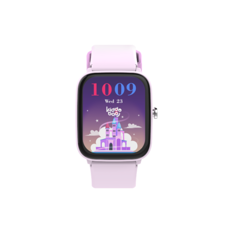 Trending Now !! - Smartwatch copii KIDDOBOO 2.0 Lilac, Bluetooth, 10 moduri sport, jocuri, 6+ ani