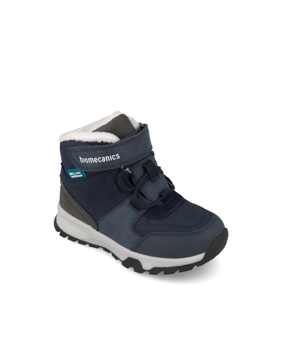Ghete băieți Biomecanics 261256-A089, impermeabile BIO-TEX, îmblănite - Bleumarin [3]