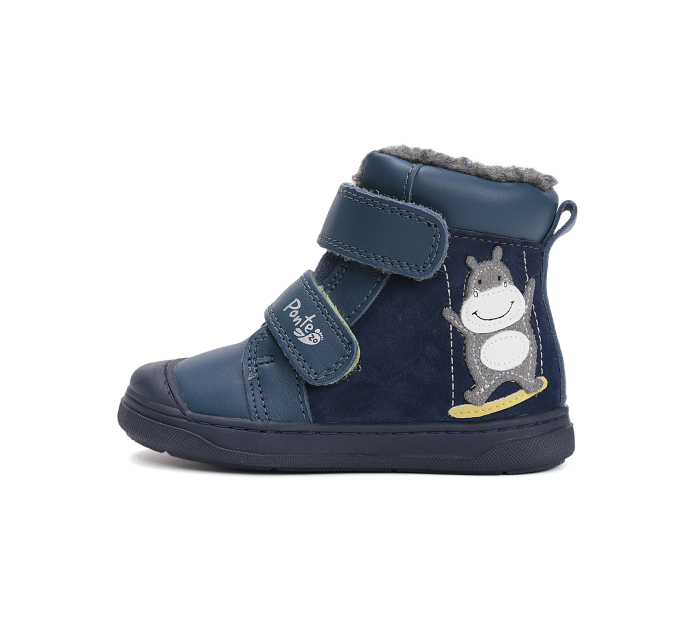 Ghete băieți îmblănite din piele naturală - Ponte20 [3]