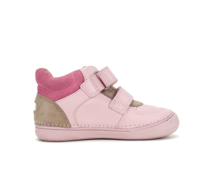 Ghete Copii Fete DDStep Roz A078-62105C - Piele Naturală [4]