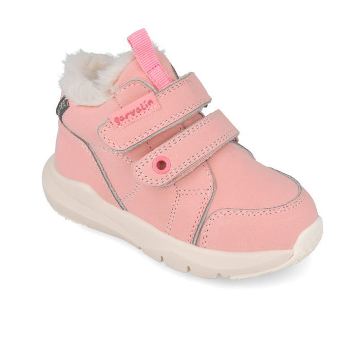Ghete din piele, îmblănite și impermeabile Garvalin, roz [3]