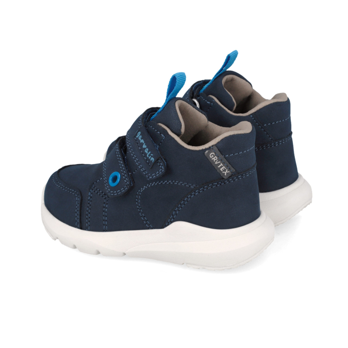 Ghete din piele impermeabile GRVTEX Garvalin, bleumarin [2]