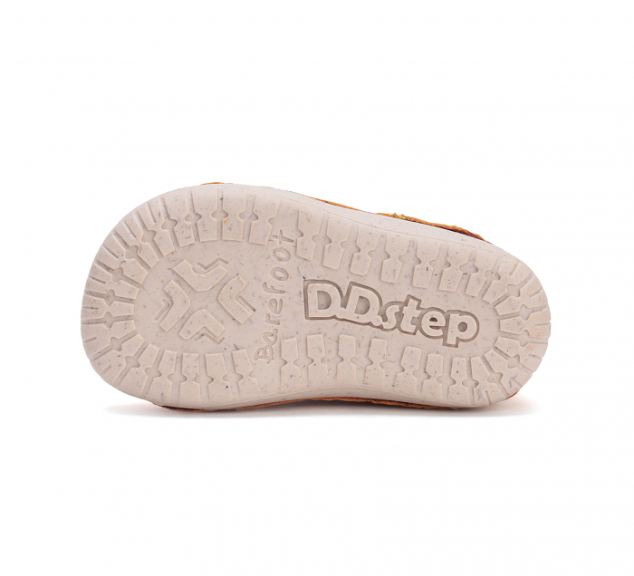 Ghete din piele naturala, barefoot, galbeni - DD Step [7]