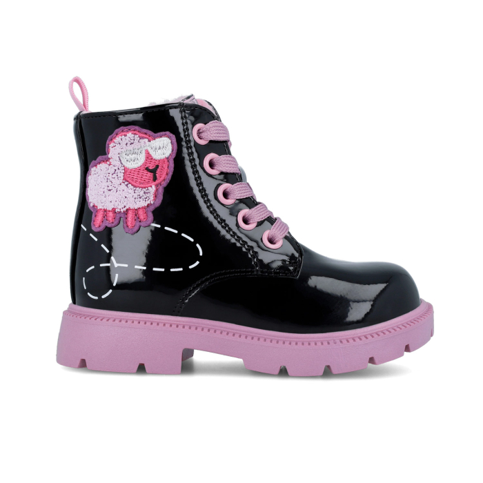 Ghete îmblănite Garvalin, negre [5]