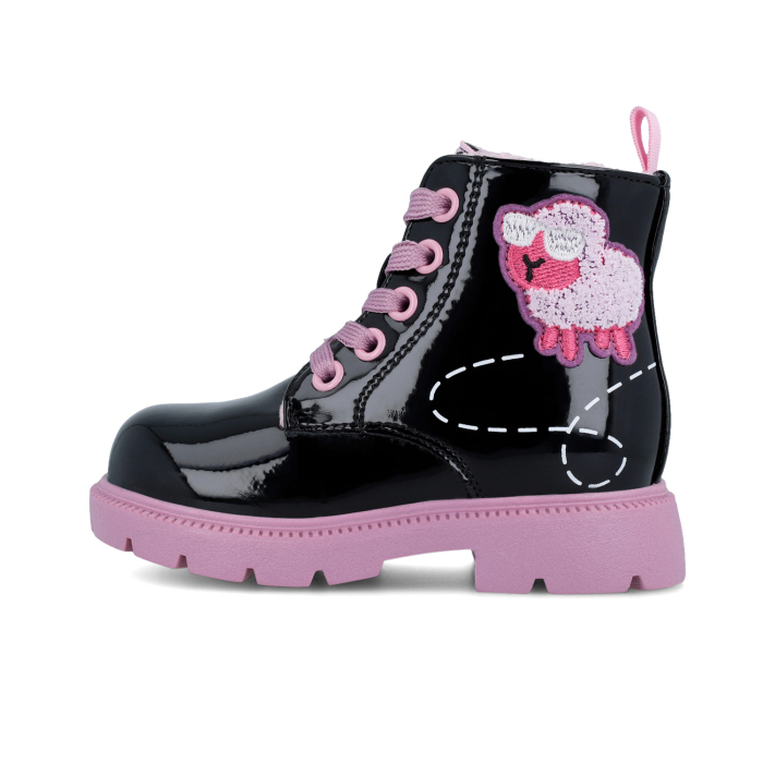 Ghete îmblănite Garvalin, negre [6]