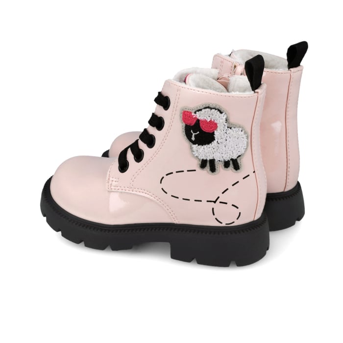 Ghete îmblănite Trappers Garvalin, roz [2]