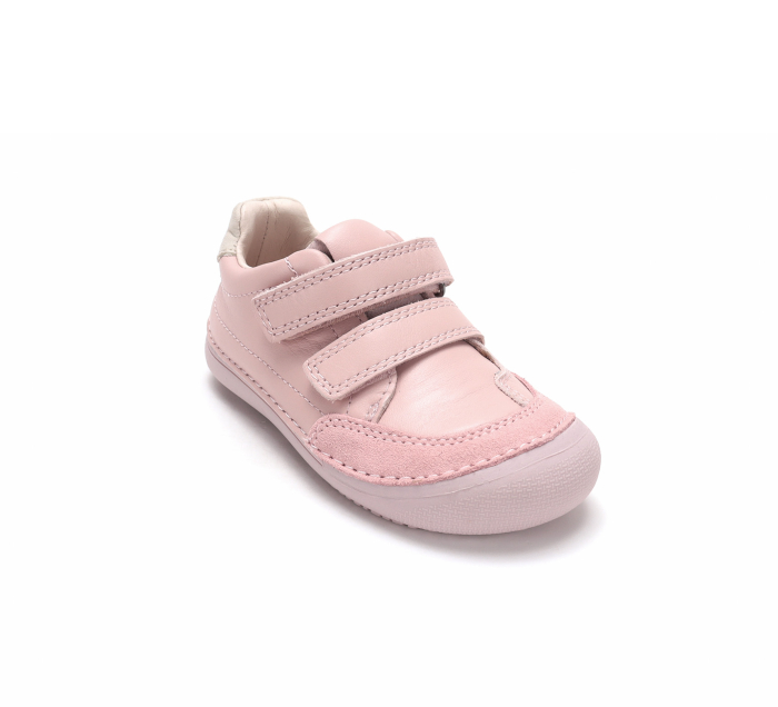 Pantofi Barefoot Copii DDStep Roz Pal S063-62900F - Piele Naturală [2]