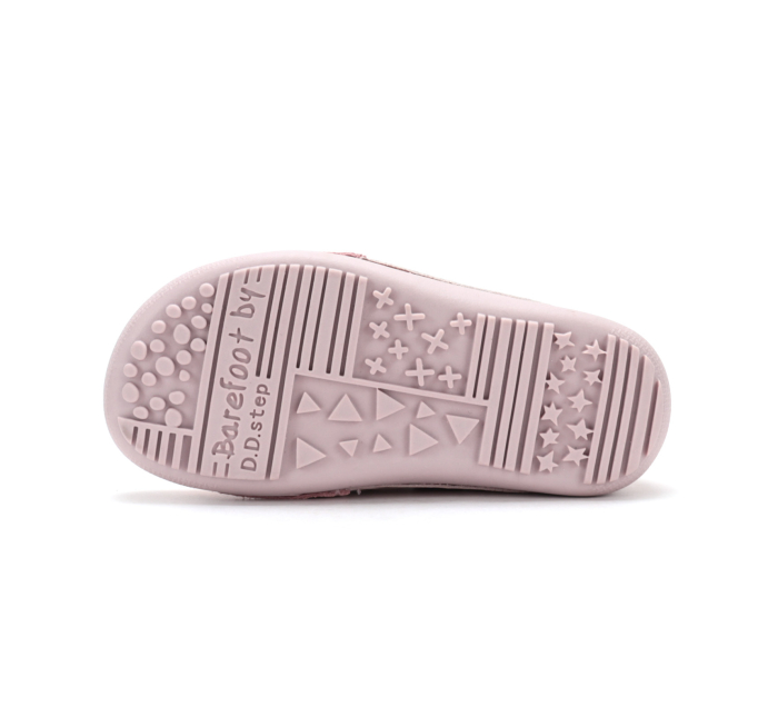 Pantofi Barefoot Copii DDStep Roz Pal S063-62900F - Piele Naturală [8]