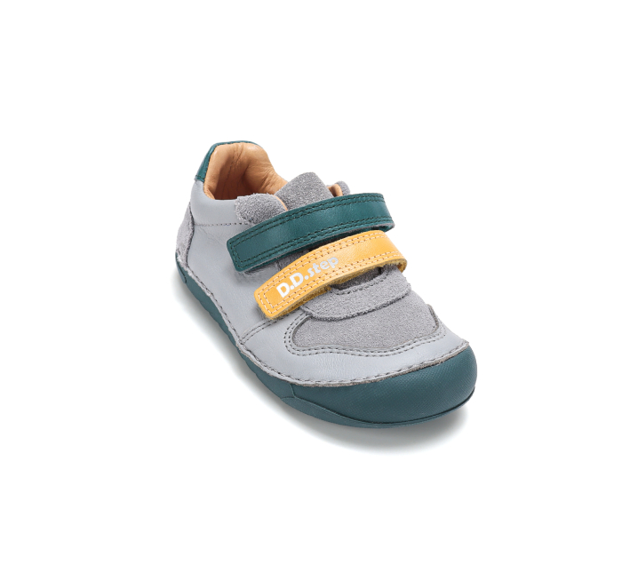 Pantofi Copii Băieți DDStep Gri S108-62385B - Piele Naturală [2]