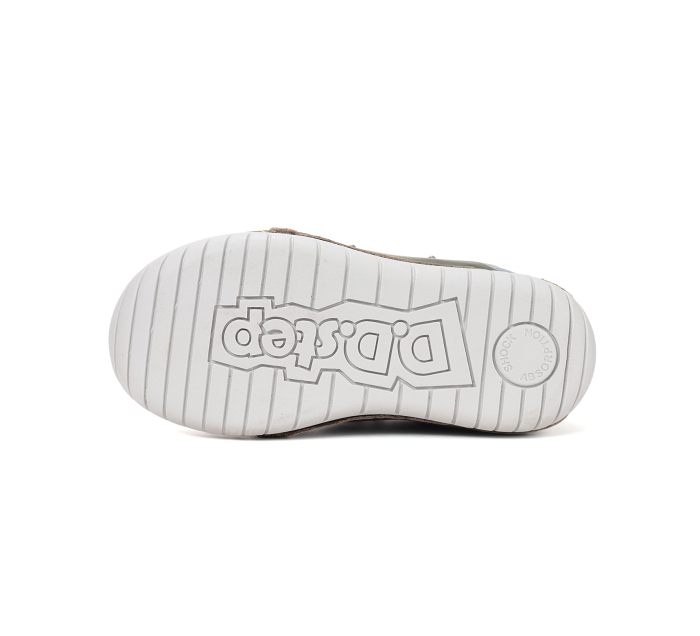 Pantofi copii baieti, din piele cu rachete cu luminite/LED - DD Step [7]