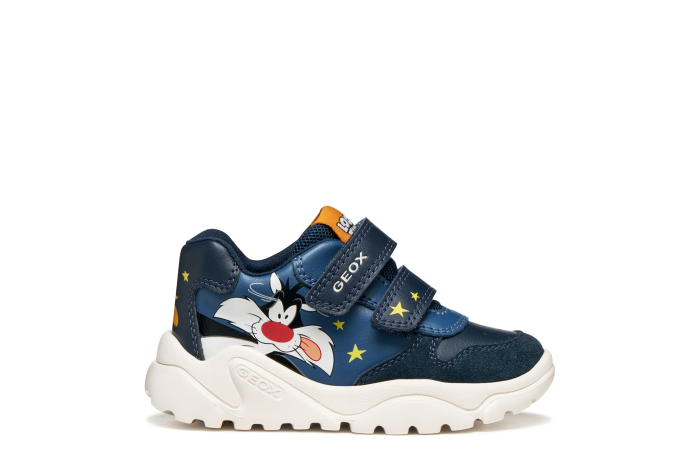 Pantofi copii, baieti, Looney Tunes, rox, Geox Ciufciuf [2]