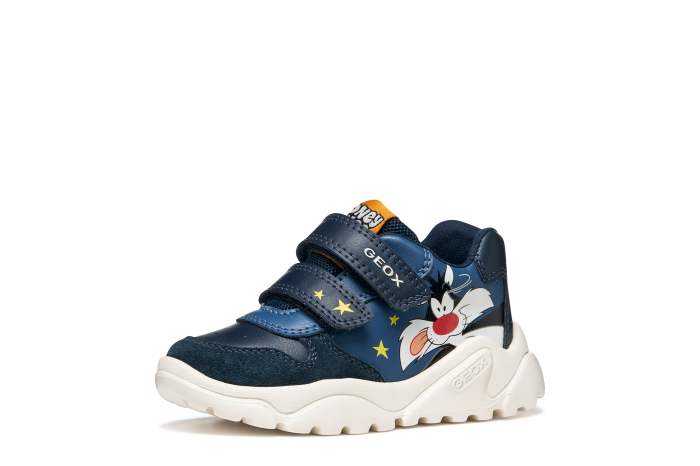 Pantofi copii, baieti, Looney Tunes, rox, Geox Ciufciuf [4]