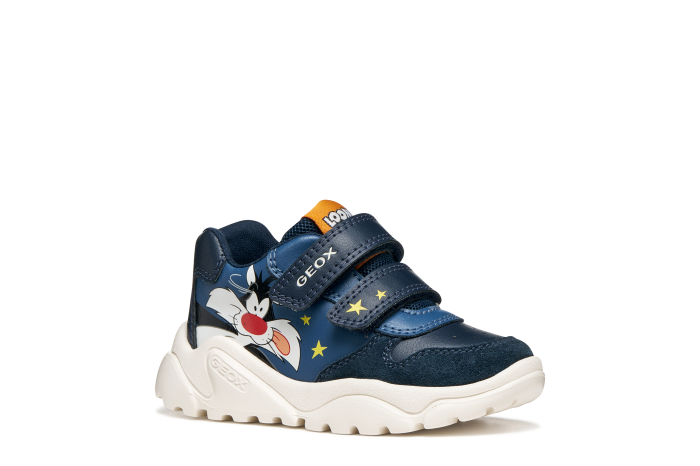Pantofi copii, baieti, Looney Tunes, rox, Geox Ciufciuf [3]