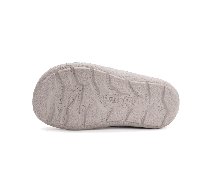 Pantofi copii barefoot din piele, albastru, DD Step [8]