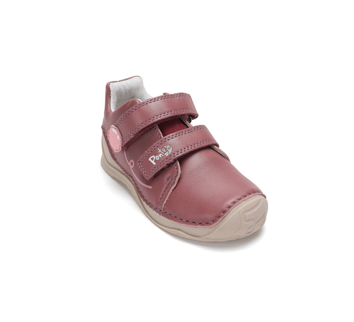 Pantofi Copii Fete Ponte20 Roz cu Supinație DA03-6-2289A - Piele Naturală [2]