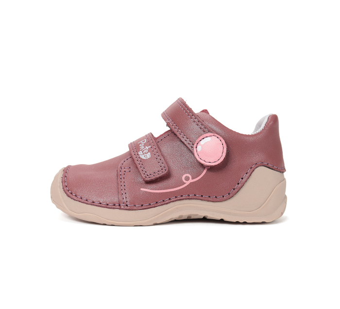 Pantofi Copii Fete Ponte20 Roz cu Supinație DA03-6-2289A - Piele Naturală [3]