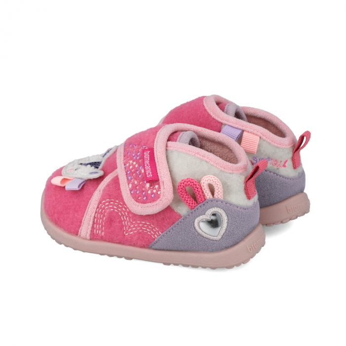 Pantofi de interior fete barefoot roz Biomecanics [2]
