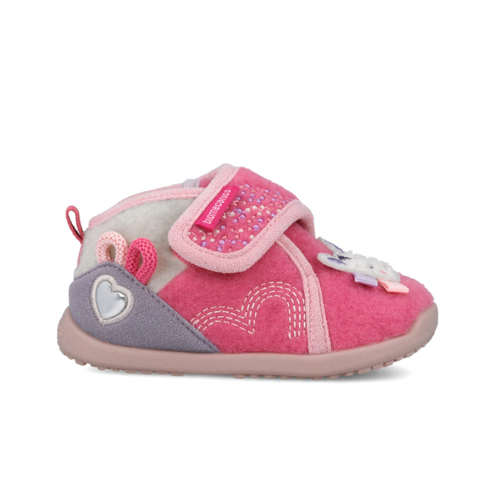 Pantofi de interior fete barefoot roz Biomecanics [4]