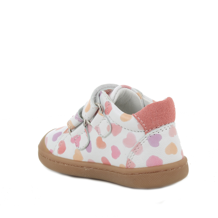 Pantofi din piele pentru fete cu inimioare - Primigi [3]