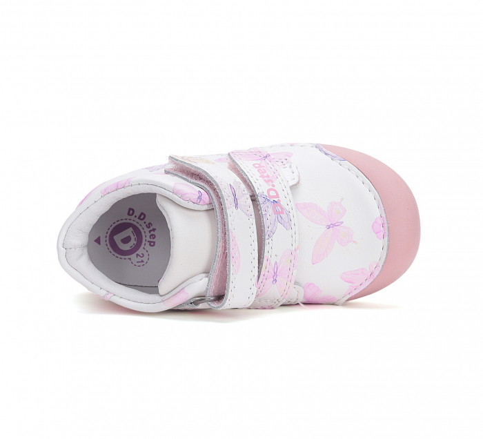 Pantofi fete din piele naturala,barefoot -  DD Step [5]