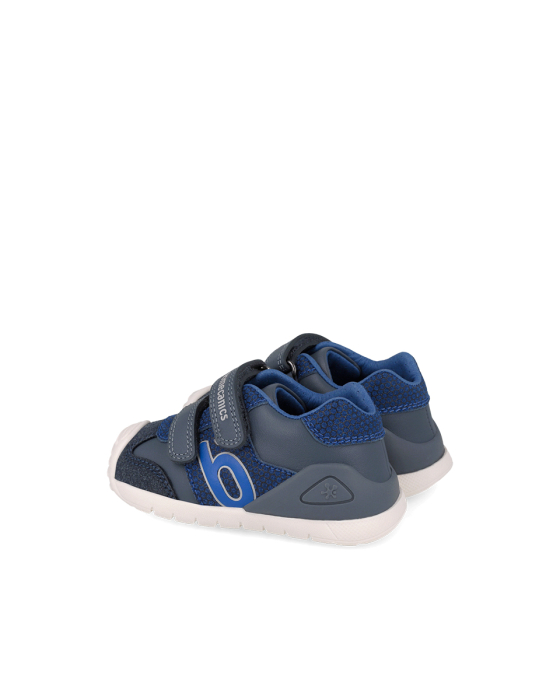 Pantofi sport băieți Biomecanics 261108-D556 Primii Pași, piele naturală - Albastru [5]