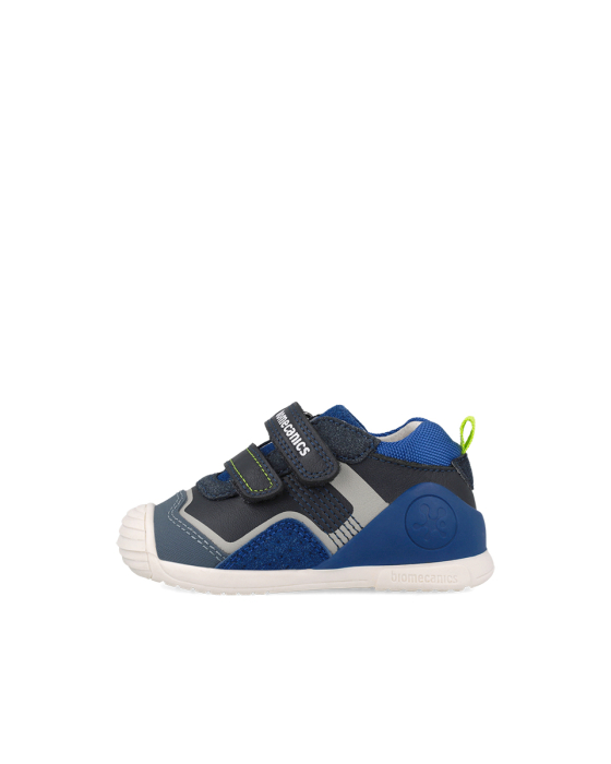 Pantofi sport băieți Biomecanics 261124-A403 Primii Pași, piele naturală - Albastru [4]