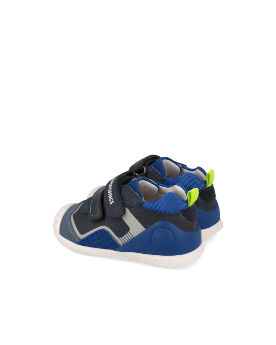 Pantofi sport băieți Biomecanics 261124-A403 Primii Pași, piele naturală - Albastru [5]