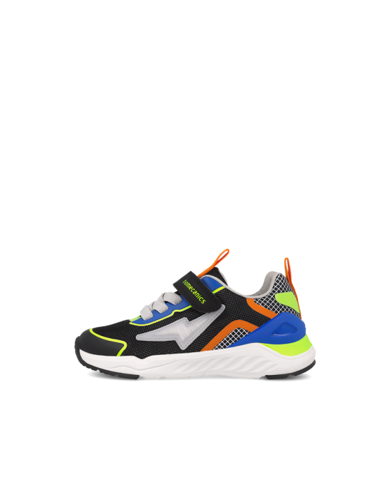 Pantofi sport băieți Biomecanics 261271-A054, ultraușori și respirabili – Negru cu accente electrizante [5]